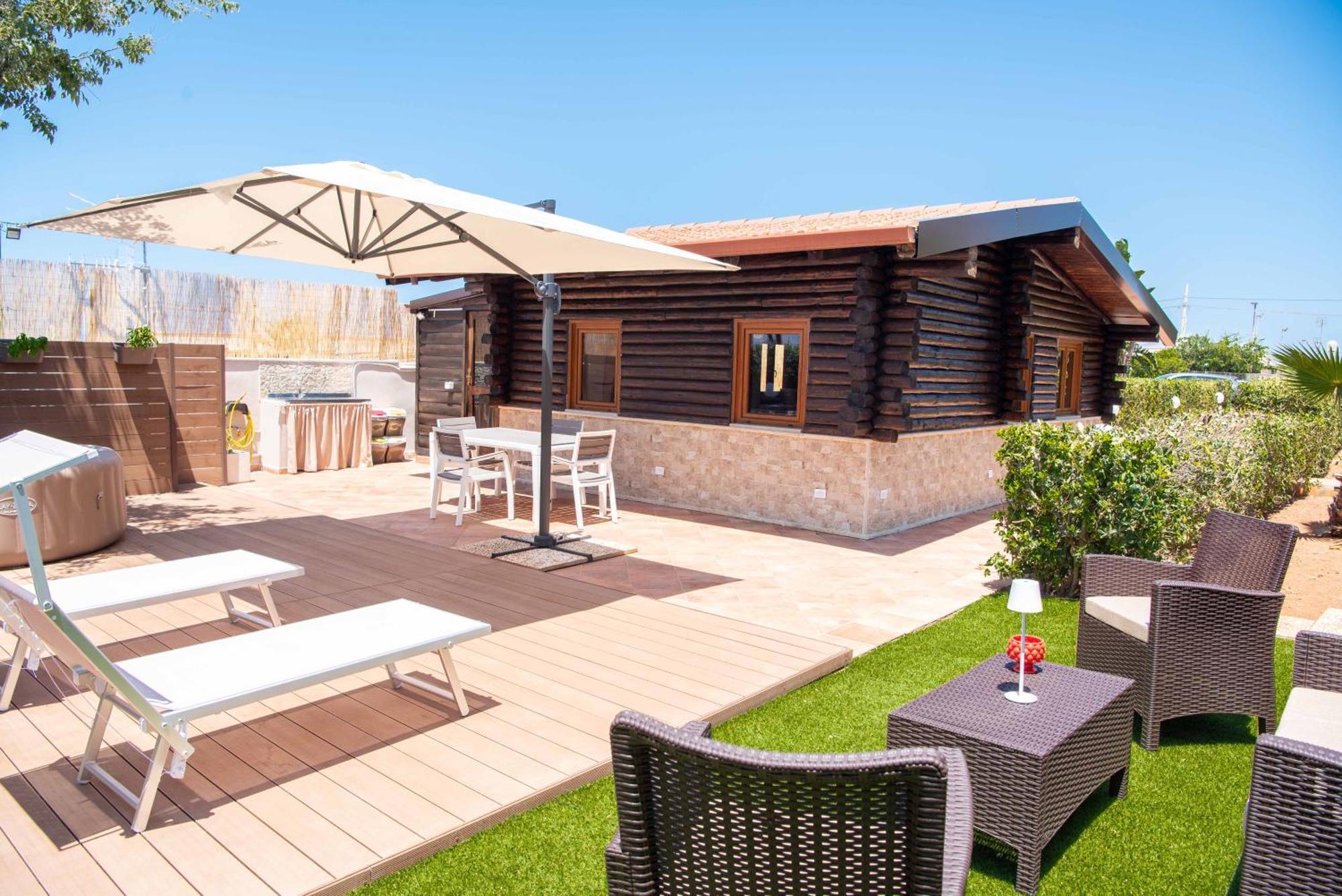 Chalet Seaview By Ar Group Hotels Isola delle Femmine Ngoại thất bức ảnh