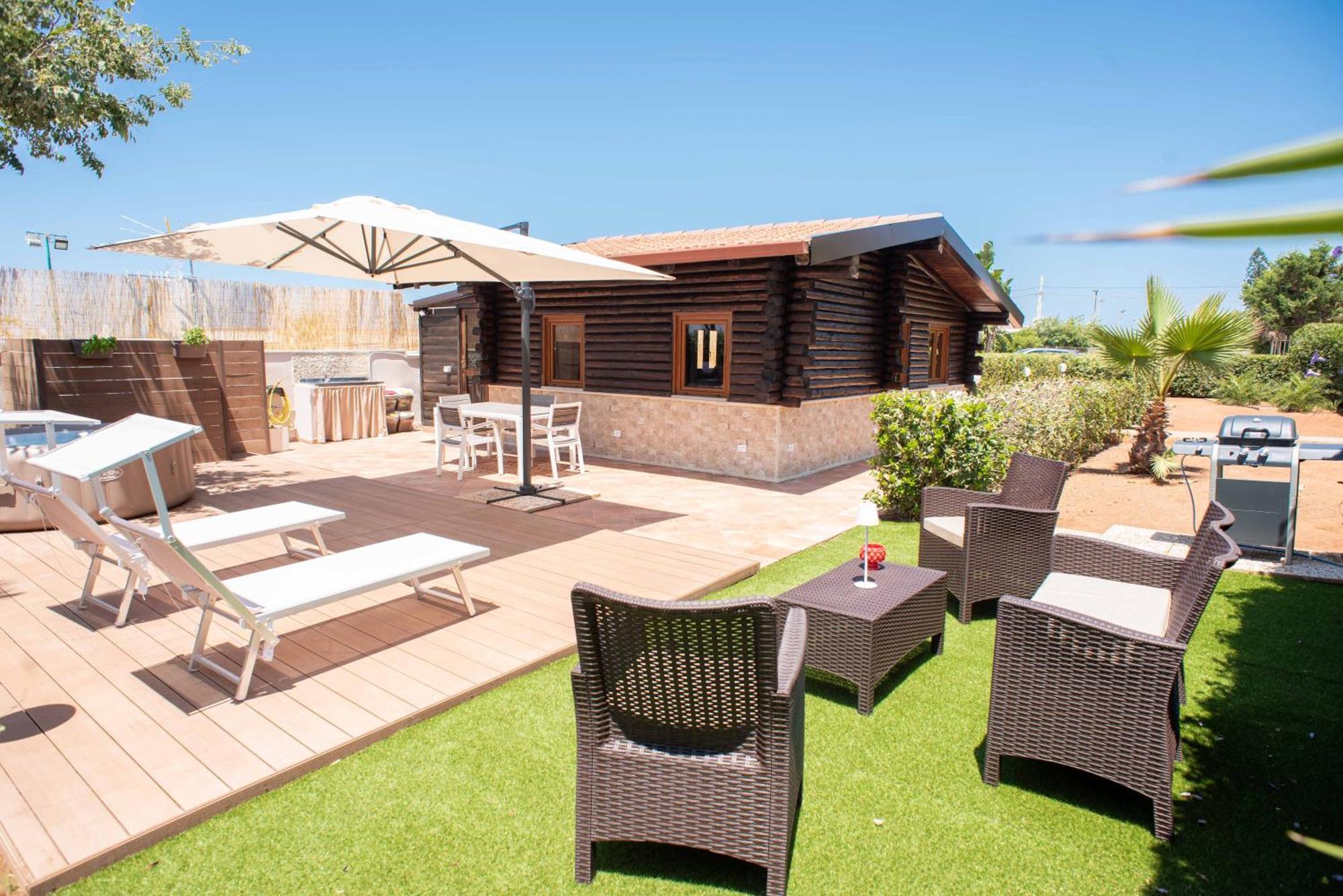 Chalet Seaview By Ar Group Hotels Isola delle Femmine Ngoại thất bức ảnh